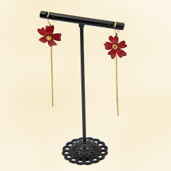 Pendants une fleur en papier