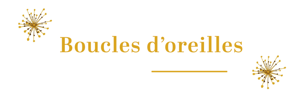 Boucles d'oreilles